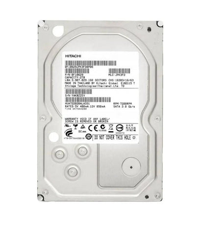 DISCO DURO INTERNO HITACHI 2TB PULL SATA 3.5 PULGADAS (HUA723020ALA640/PUL)