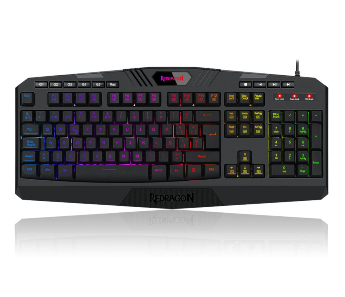 KIT GAMER DE TECLADO Y MOUSE S101-3-SP TECLADO HARPE K503- MOUSE  ALAMBRICO (S101-3-SP)