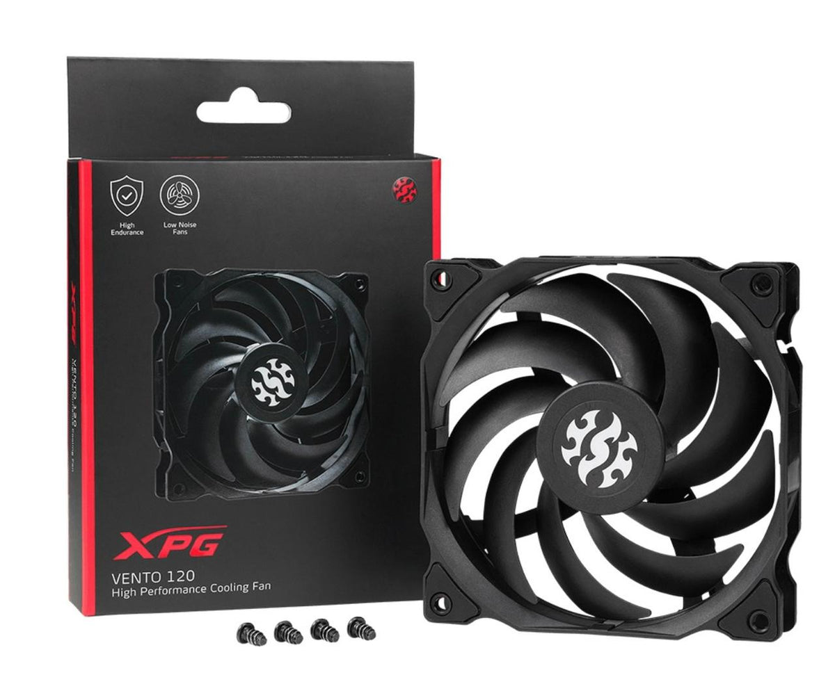 VENTILADOR XPG VENTO 1 FAN 120MM 1200RPM NEGRO (VENTO120-BKCWW)