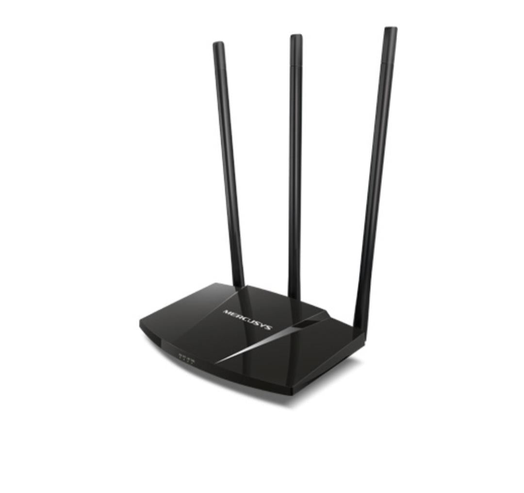 ROUTER ALTA POTENCIA MERCUSYS N300 3 ANTENAS 7DBI REEMPLAZO DEL WR841HP (MW330HP)