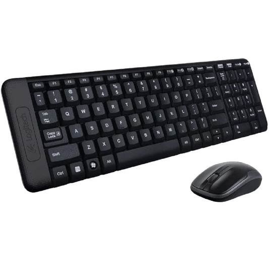 Kit Logitech Mk220 Teclado Y Mouse Inalambrico Usb