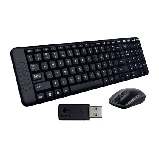 Kit Logitech Mk220 Teclado Y Mouse Inalambrico Usb