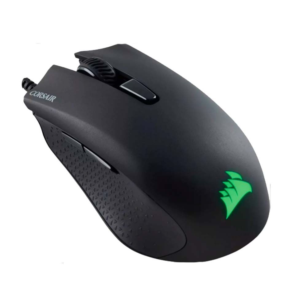 Mouse Corsair Harpoon Laser Usb  Rgb Refurbished 6,000 Dpi Gamer Negro