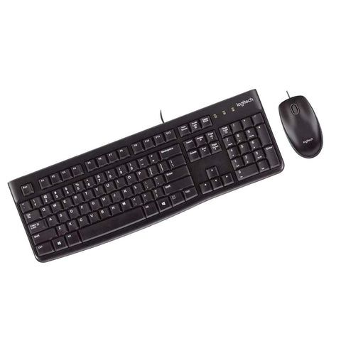 KIT LOGITECH MK120 TECLADO Y  MOUSE LOGITECH NEGRO